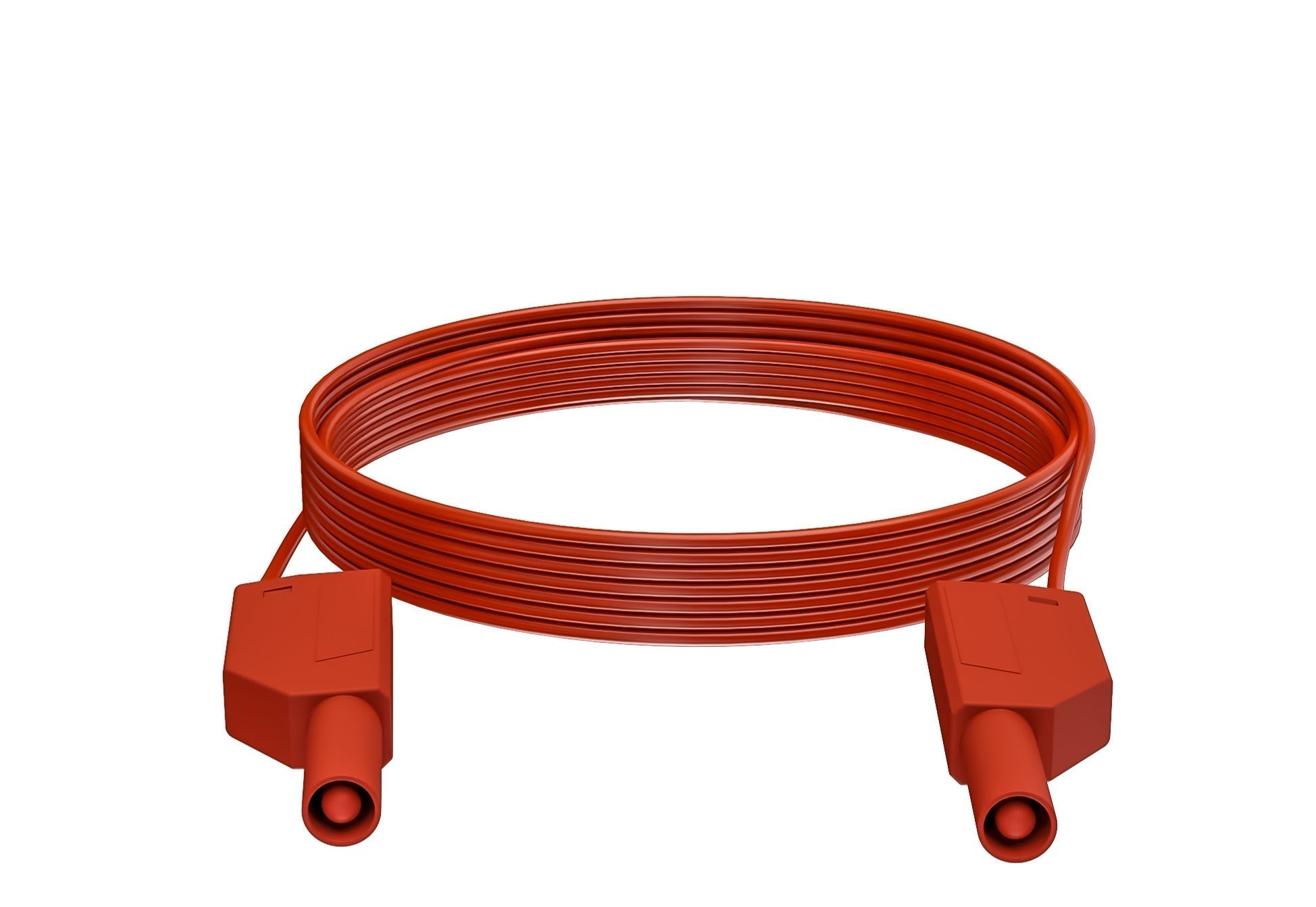 Prüfleitung 6m rot 1p 2,5mm2 Si/Si 4mm Stecker