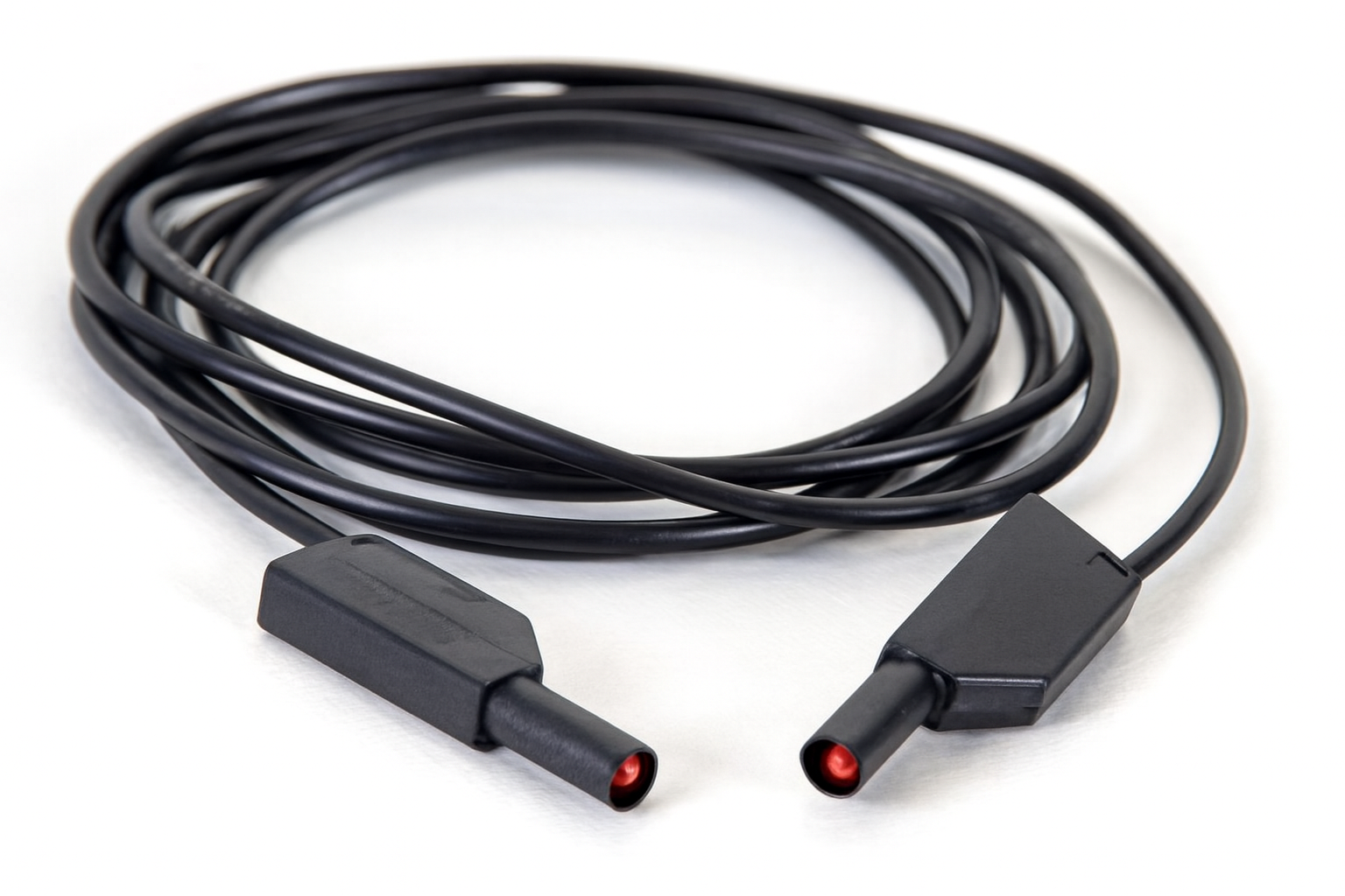 Standardmesskabel, schwarz, 2 m, 2,5 mm²