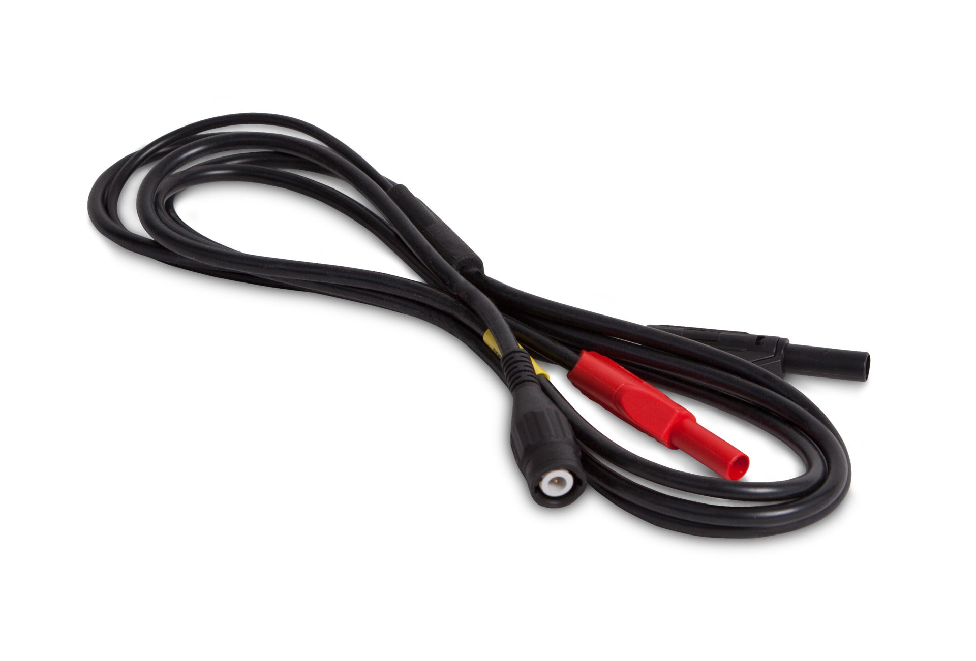 BNC-auf-Bananenstecker-Anschlusskabel 2 m RG58 PVC 4 mm