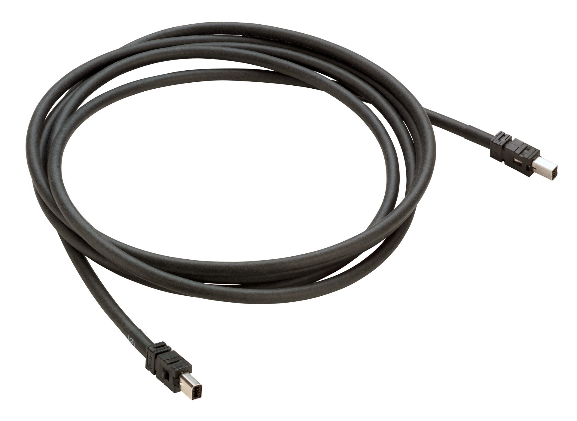 Erweiterungsportkabel 2,5 m schwarz MiniIO CrossOver CAT