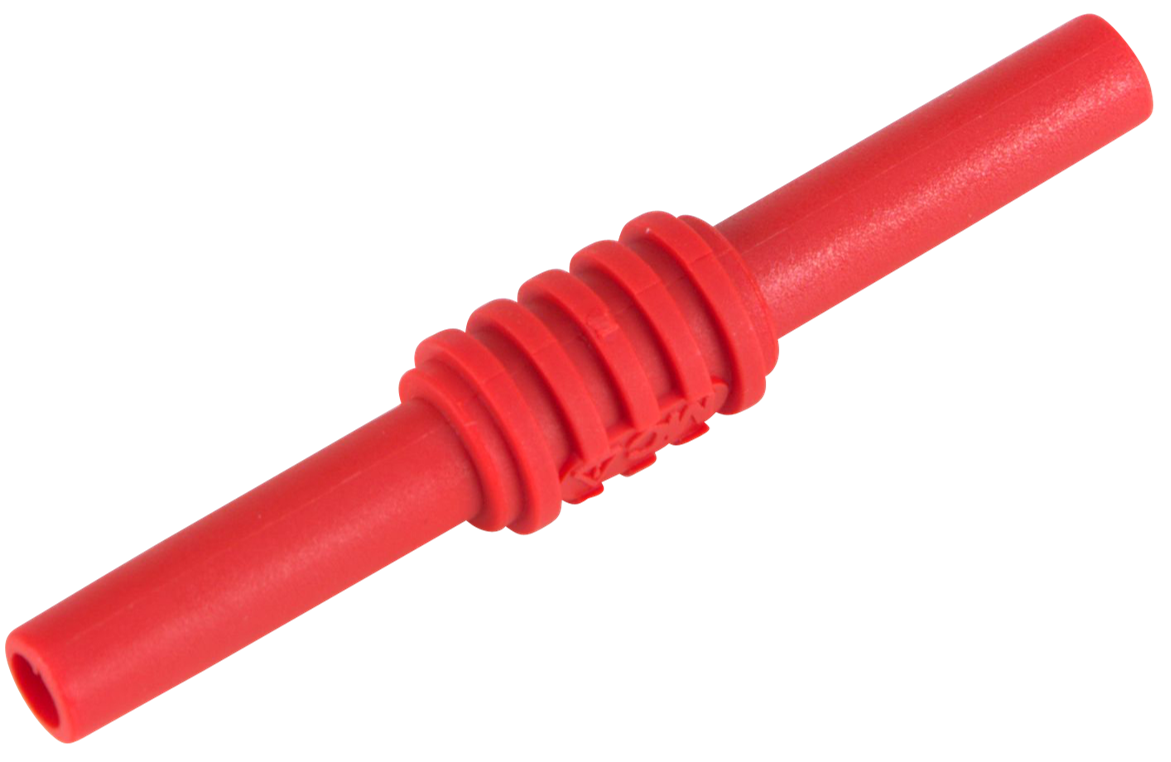 MC-Buchse 1-polig XHK 4mm Kupplung ROT
