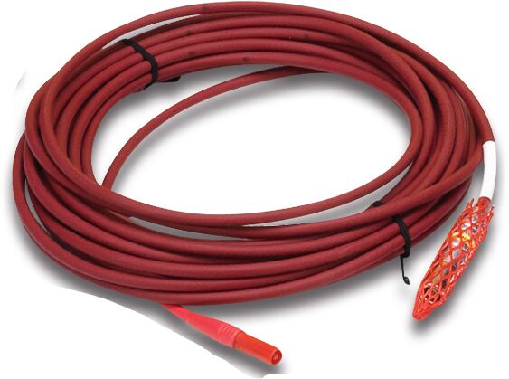 Hochspannungskabel CPT 15 m ROT 1-polig 0,44 mm² 4 kV LEMO-MC