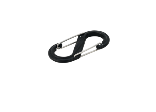 Zugentlastungs-Karabiner-Set Gr.2 SBP2-03-01 schwarz Kunststoff